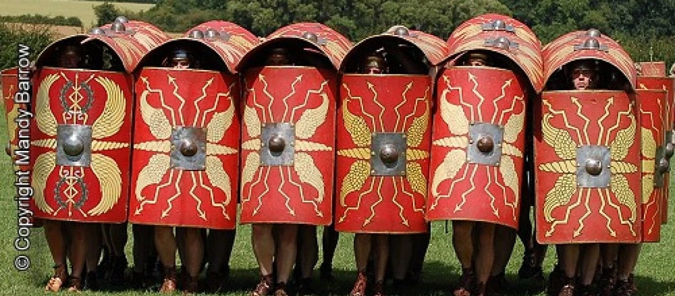 Ο καταπληκτικός σχηματισμός των Ρωμαίων με τον οποίο συνέτριβαν τους βαρβάρους (βίντεο)